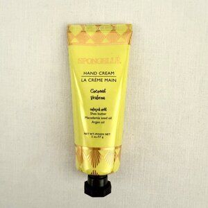 Spongelle Coconut Verbena Hand Cream 2oz Shea Macadamia Argan New Full Size